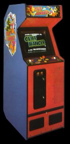 Cliff Hanger arcade cabinet